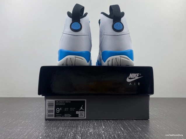 Powder FQ8992-101 Jordan 9 Air Blue 0713